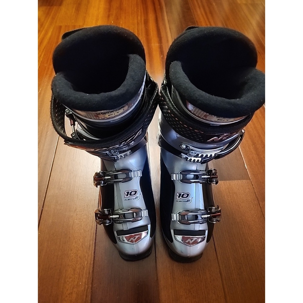 Nordica GranSport 10 Ski Boots Silver Black 80 Flex Index Comfort Fit 315mm